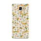 Checkered Daisy Samsung Galaxy A9 2016 Case on gold phone