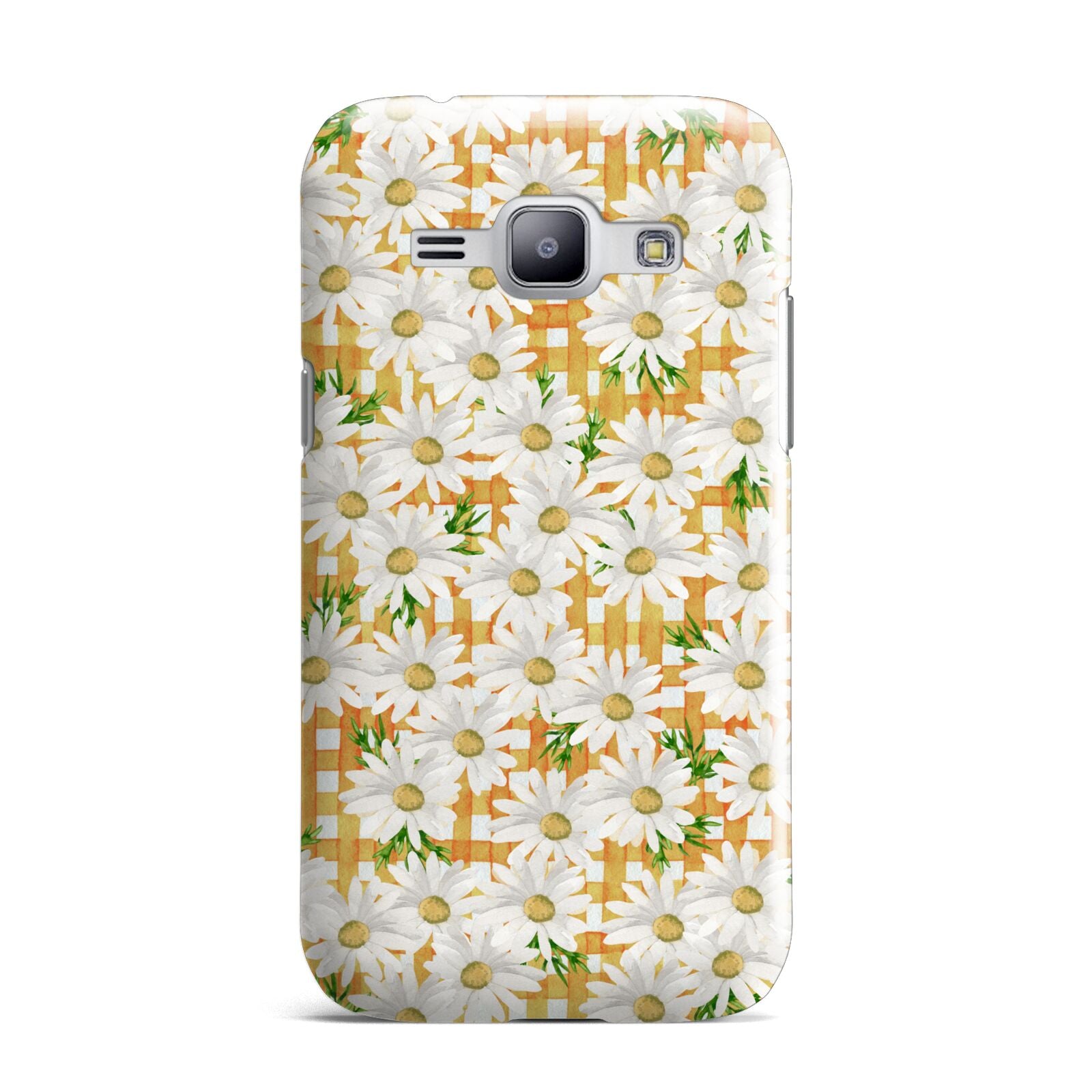 Checkered Daisy Samsung Galaxy J1 2015 Case