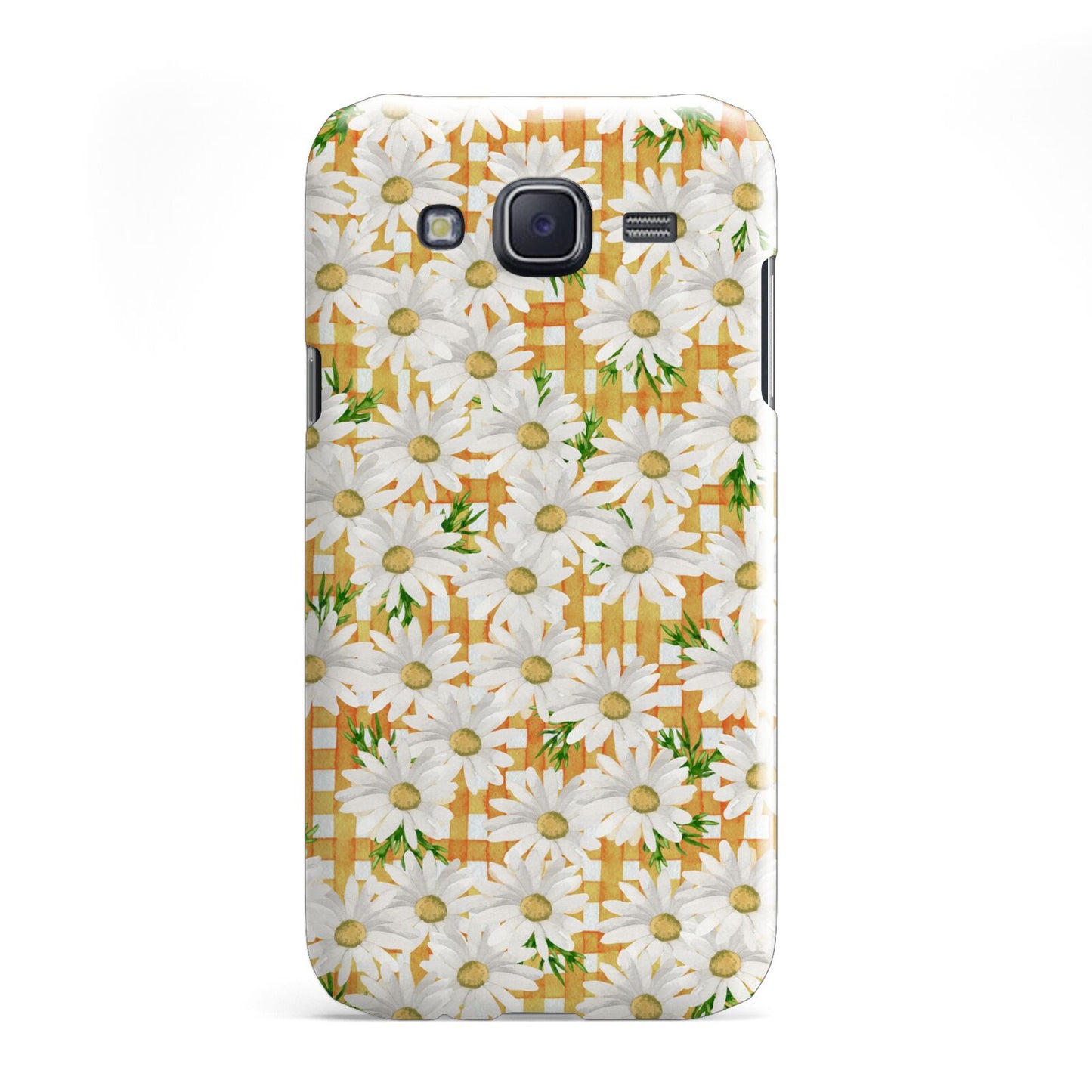Checkered Daisy Samsung Galaxy J5 Case