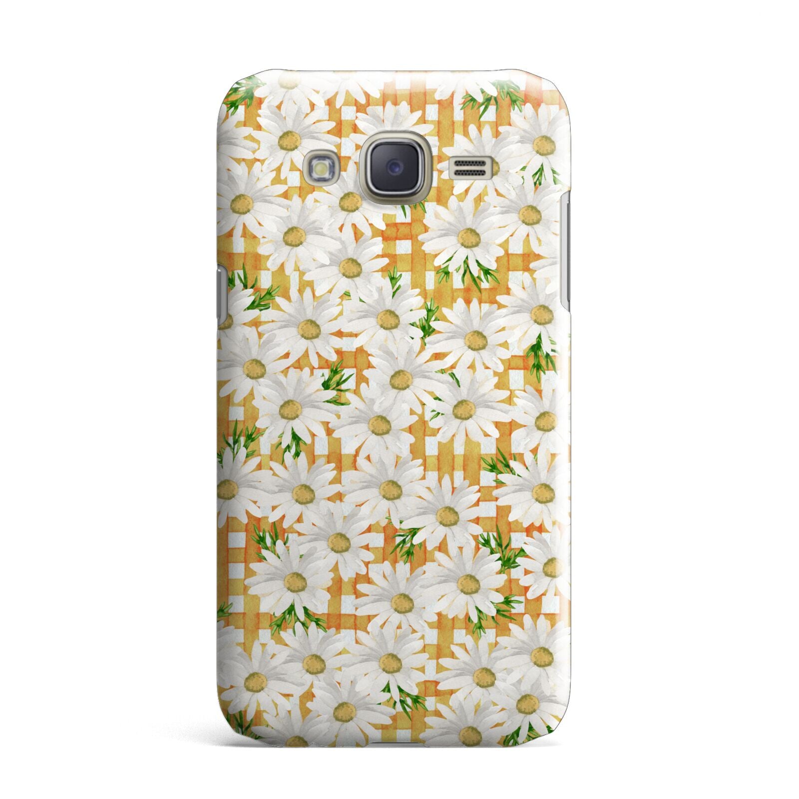Checkered Daisy Samsung Galaxy J7 Case