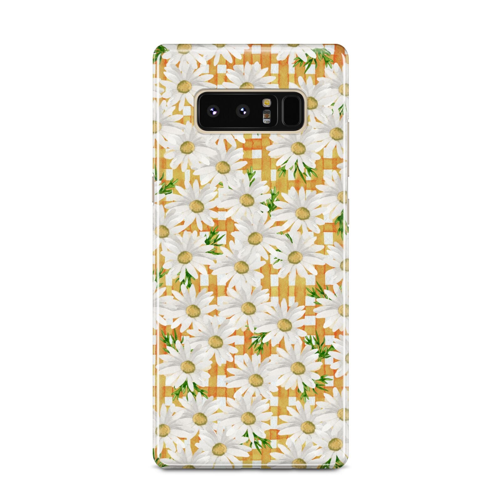Checkered Daisy Samsung Galaxy Note 8 Case