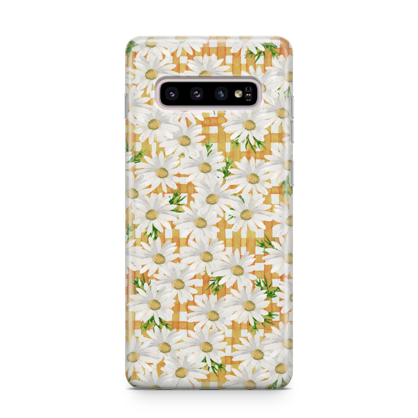 Checkered Daisy Samsung Galaxy S10 Plus Case