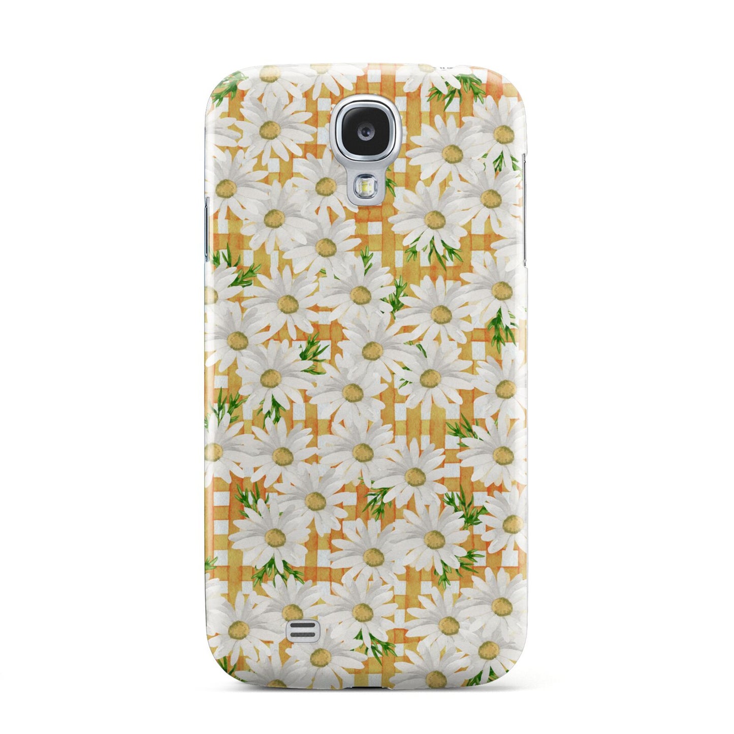 Checkered Daisy Samsung Galaxy S4 Case
