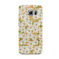 Checkered Daisy Samsung Galaxy S6 Case