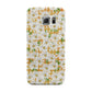 Checkered Daisy Samsung Galaxy S6 Edge Case