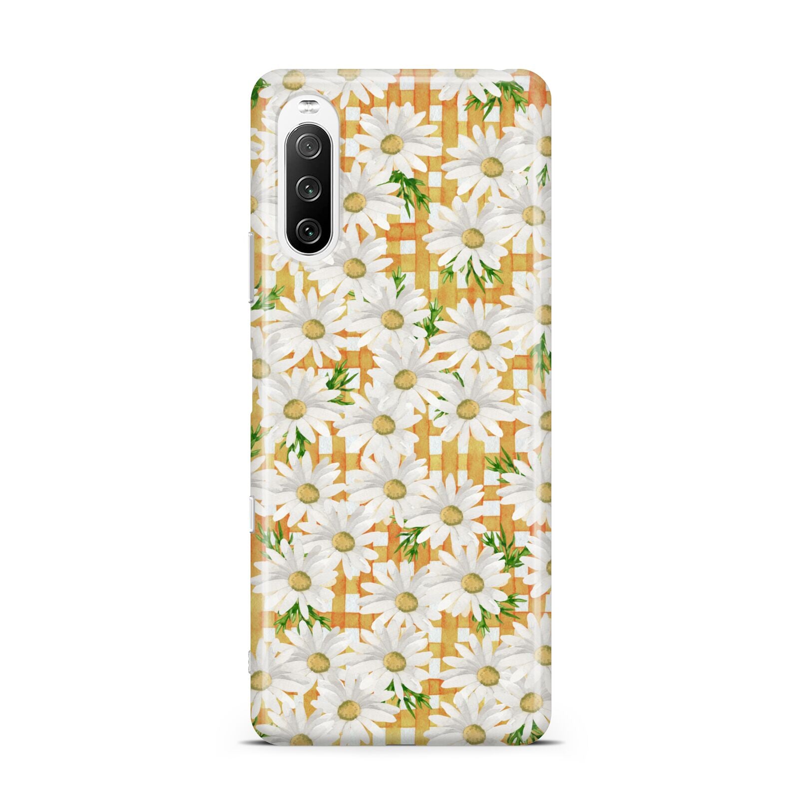 Checkered Daisy Sony Xperia 10 III Case