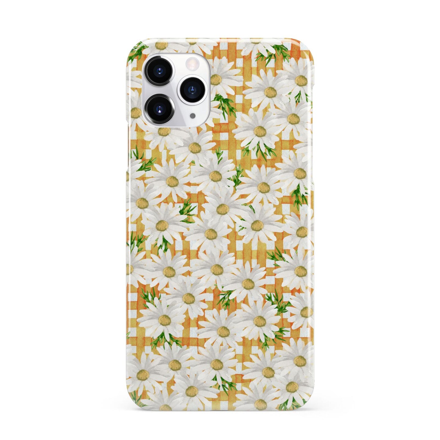 Checkered Daisy iPhone 11 Pro 3D Snap Case