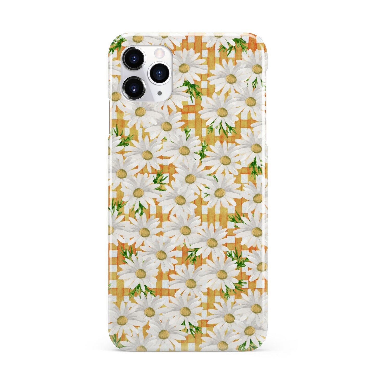 Checkered Daisy iPhone 11 Pro Max 3D Snap Case