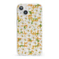Checkered Daisy iPhone 13 Clear Bumper Case