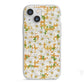 Checkered Daisy iPhone 13 Mini TPU Impact Case with White Edges