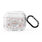 Cherry Blossom with Name AirPods Glitter Case 3rd Gen