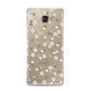 Cherry Blossom with Name Samsung Galaxy A3 2016 Case on gold phone