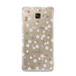 Cherry Blossom with Name Samsung Galaxy A9 2016 Case on gold phone