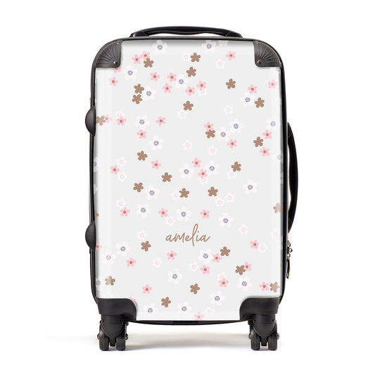 Cherry Blossom with Name Suitcase