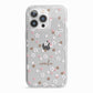 Cherry Blossom with Name iPhone 13 Pro TPU Impact Case with White Edges