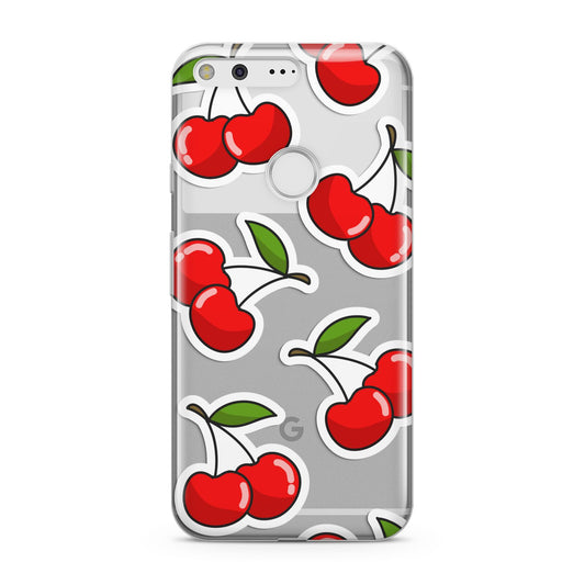 Cherry Pattern Google Pixel Case