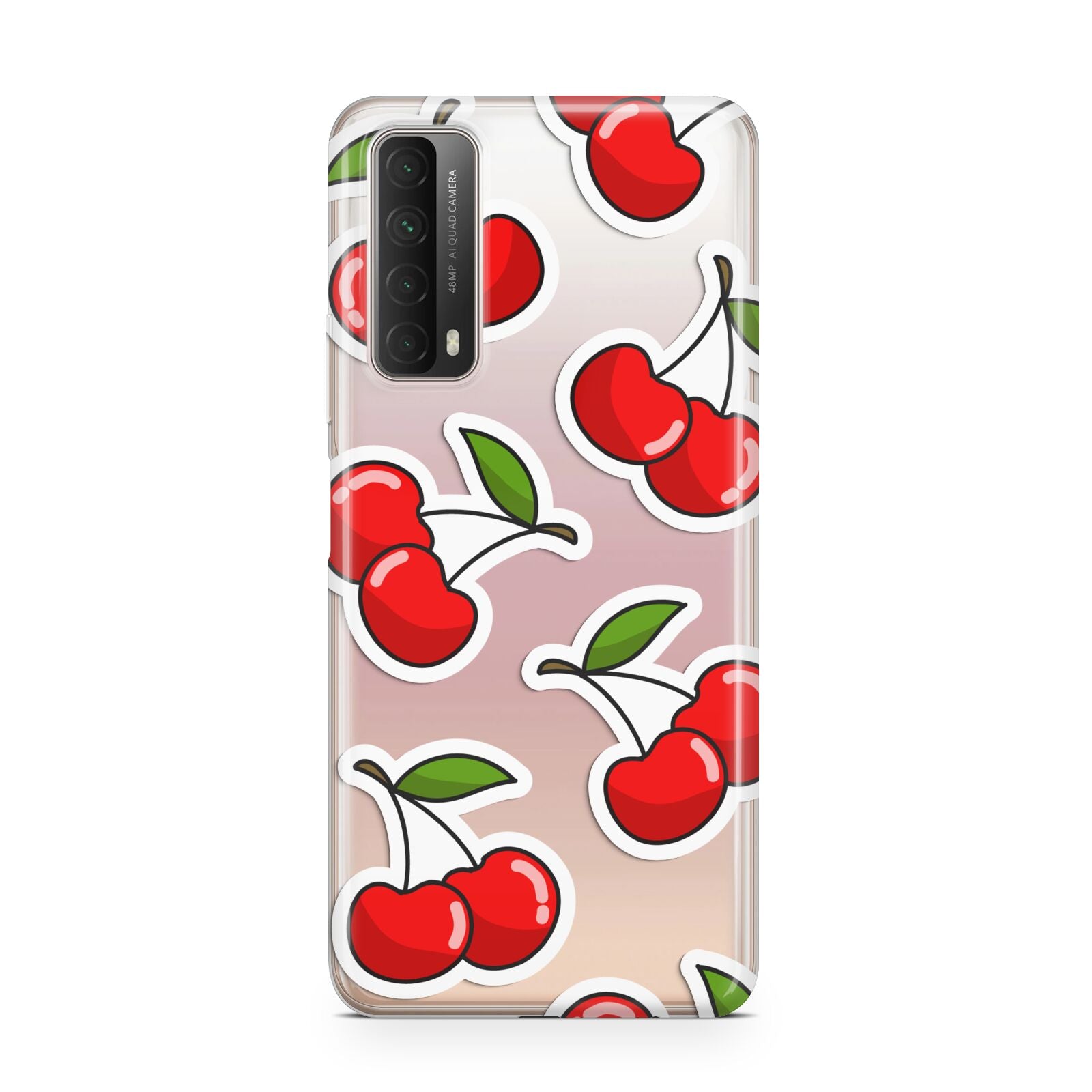 Cherry Pattern Huawei P Smart 2021