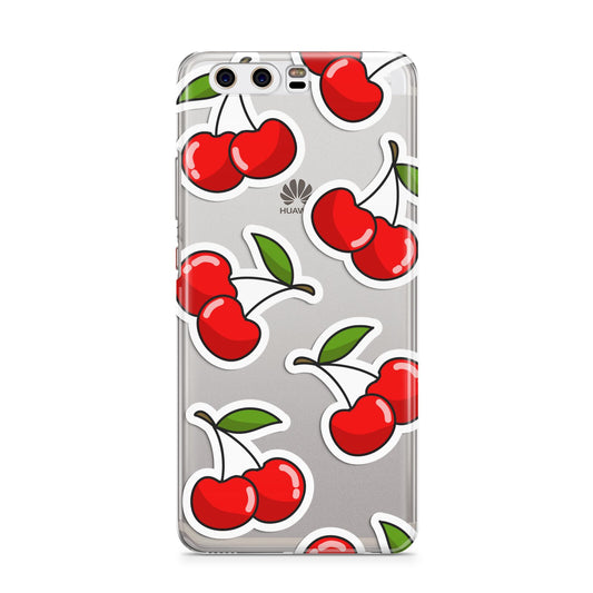 Cherry Pattern Huawei P10 Phone Case
