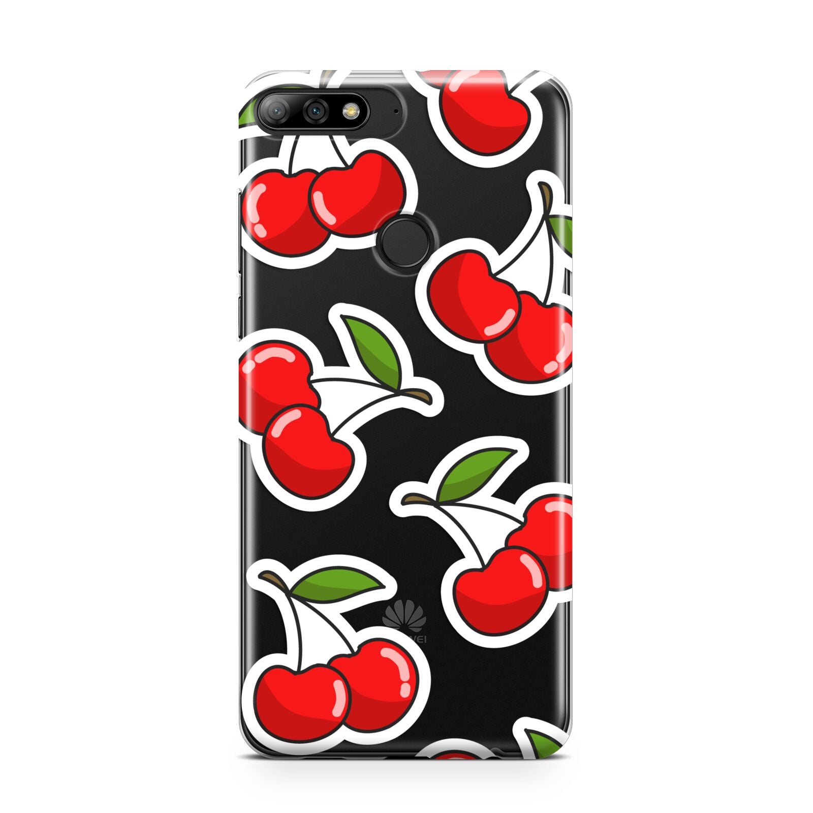 Cherry Pattern Huawei Y7 2018