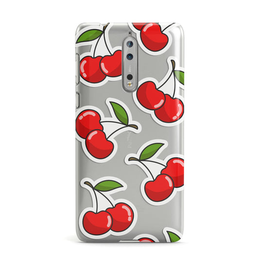 Cherry Pattern Nokia Case