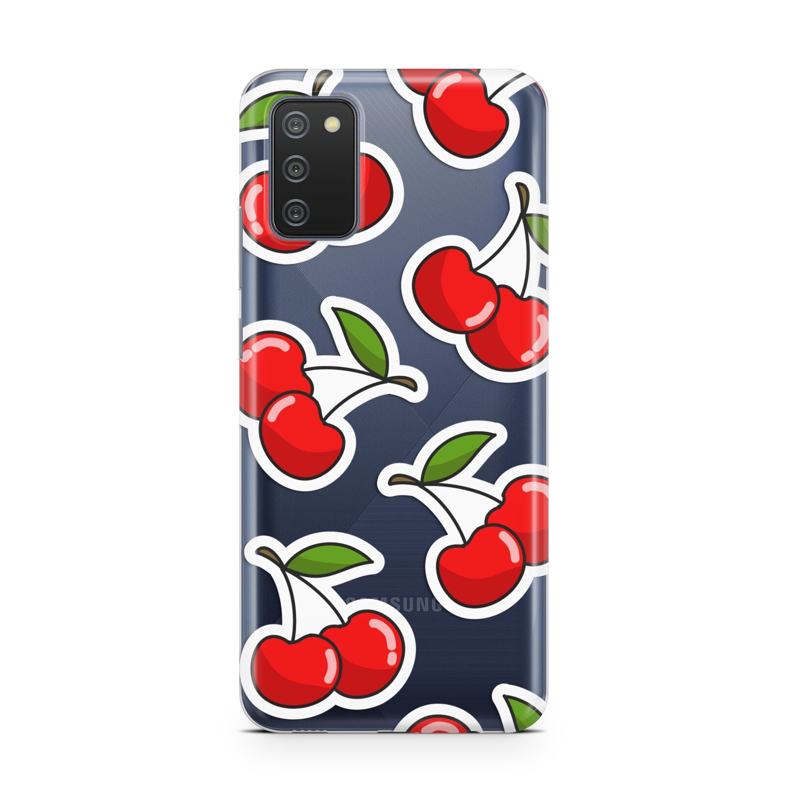 Cherry Pattern Samsung A02s Case