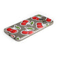 Cherry Pattern Samsung Galaxy Case Bottom Cutout