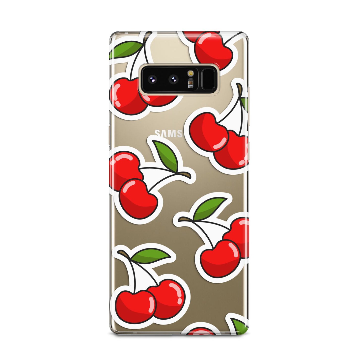 Cherry Pattern Samsung Galaxy Note 8 Case