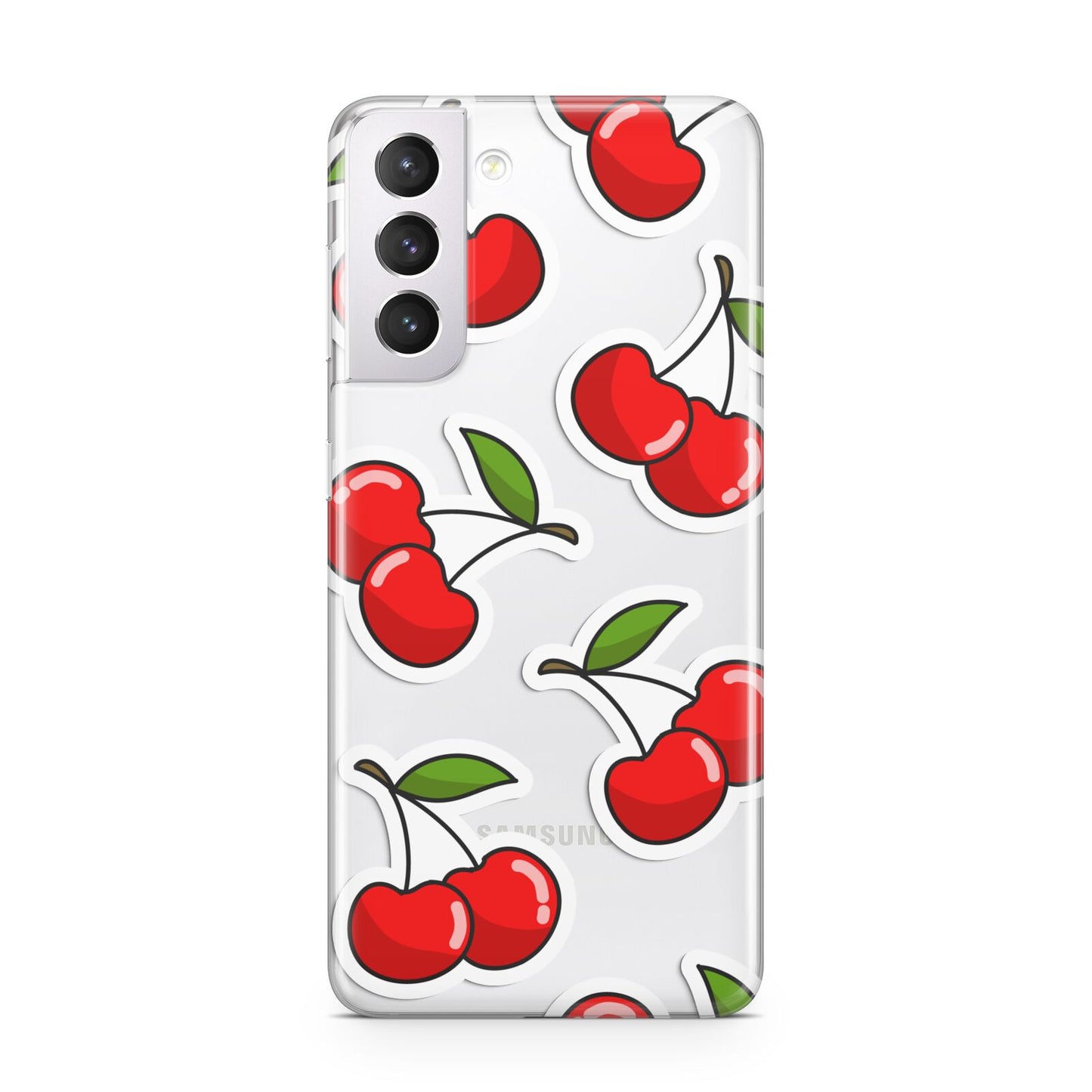 Cherry Pattern Samsung S21 Case