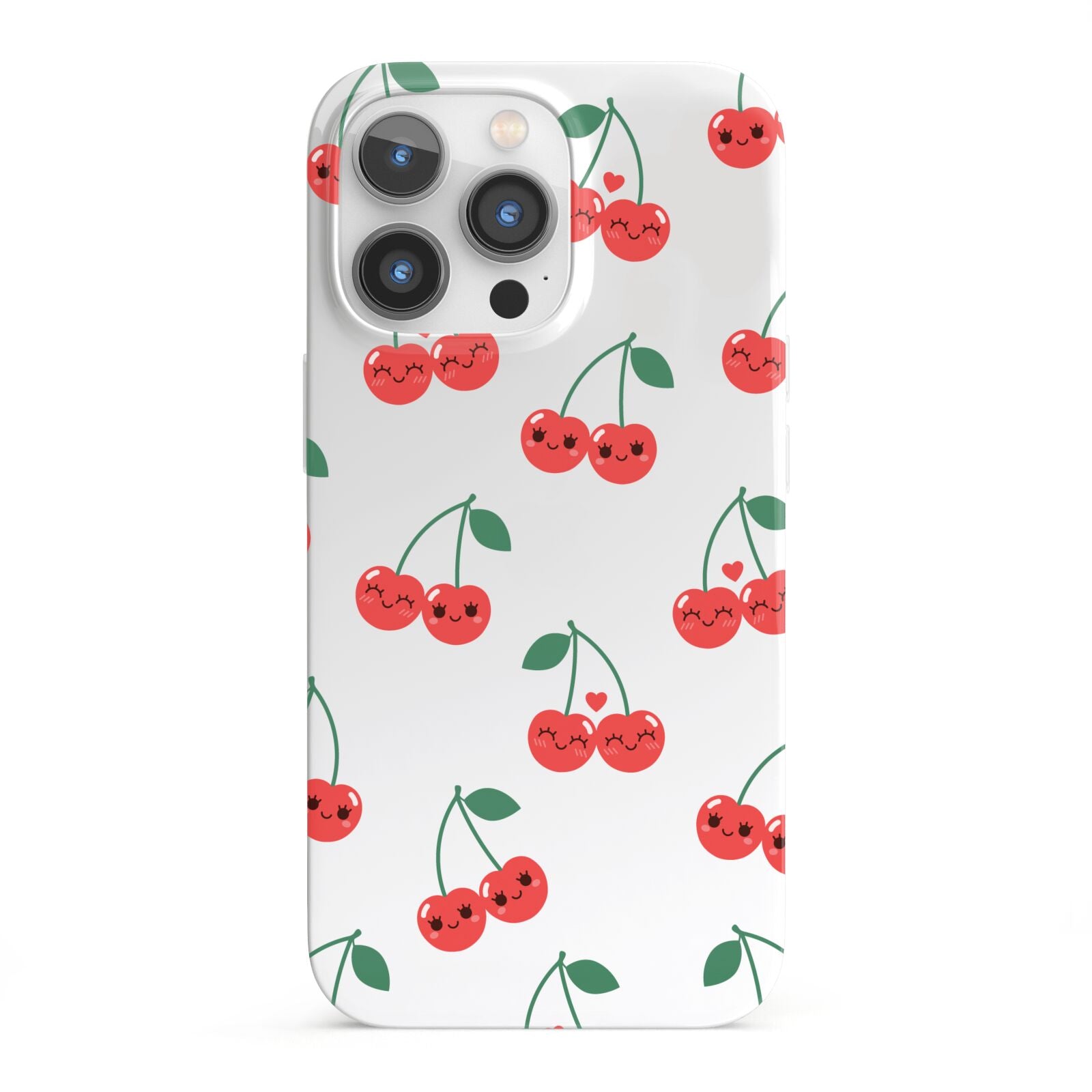 Cherry iPhone 13 Pro Full Wrap 3D Snap Case