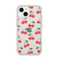 Cherry iPhone 14 Clear Tough Case Starlight