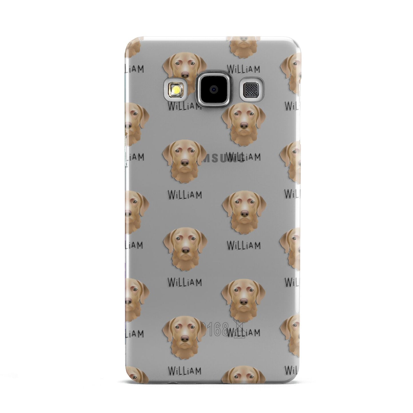 Chesapeake Bay Retriever Icon with Name Samsung Galaxy A5 Case