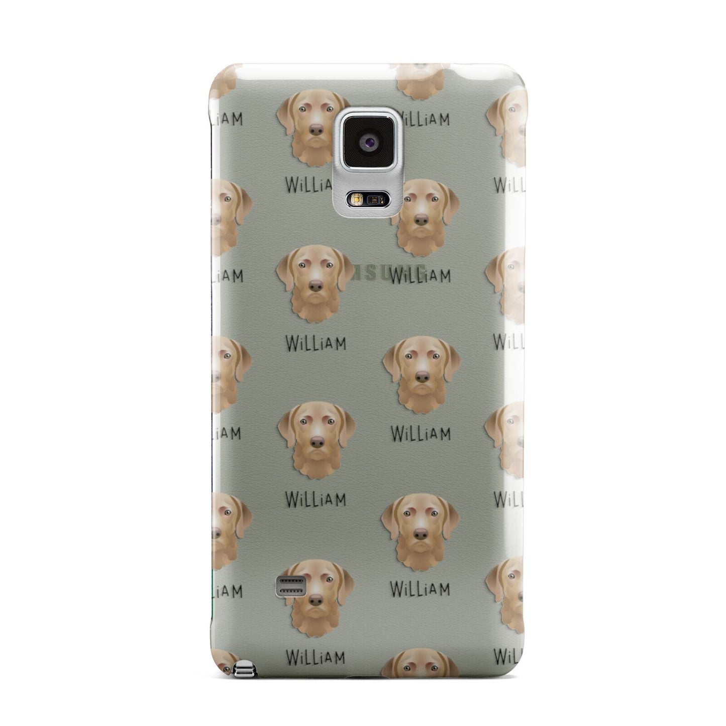 Chesapeake Bay Retriever Icon with Name Samsung Galaxy Note 4 Case