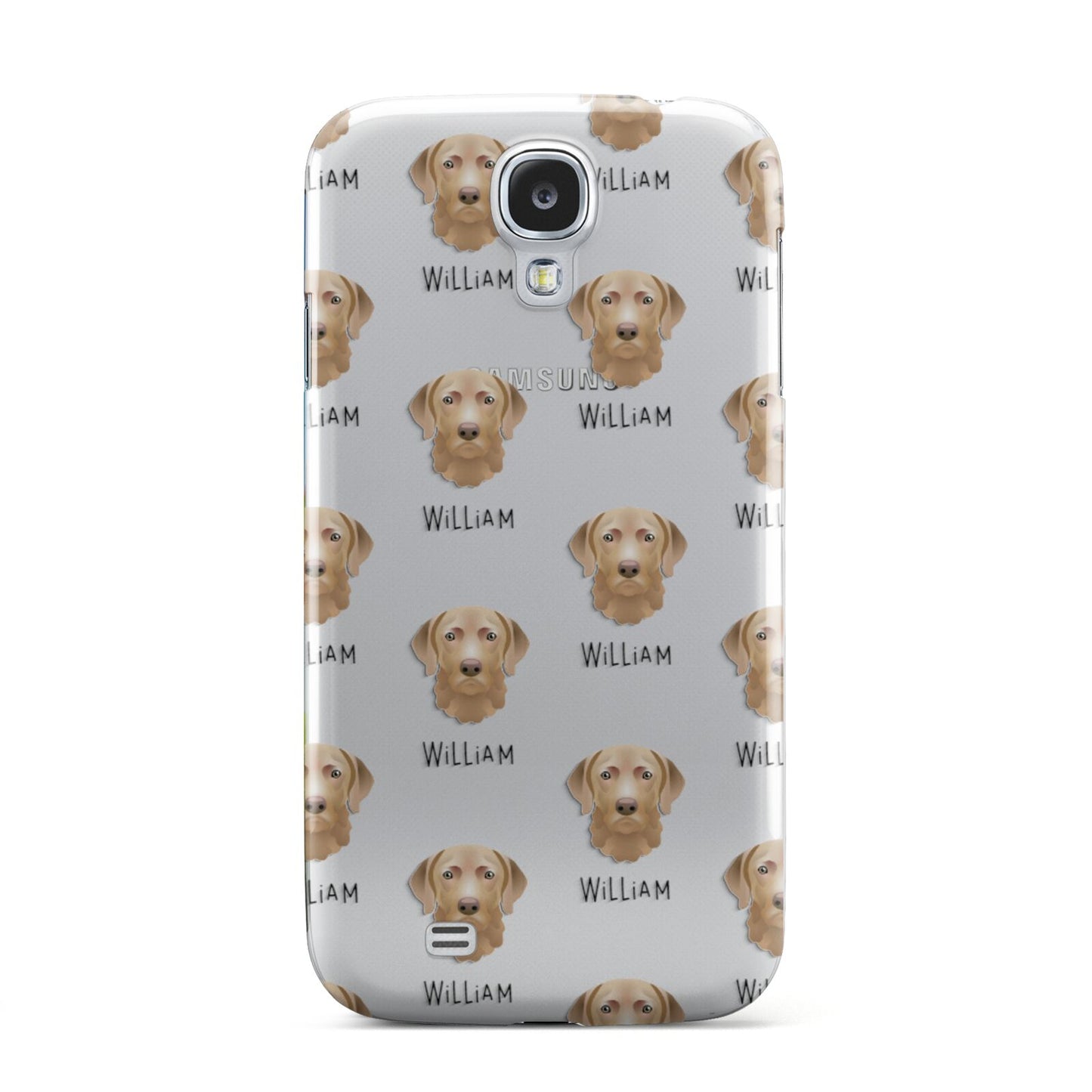 Chesapeake Bay Retriever Icon with Name Samsung Galaxy S4 Case
