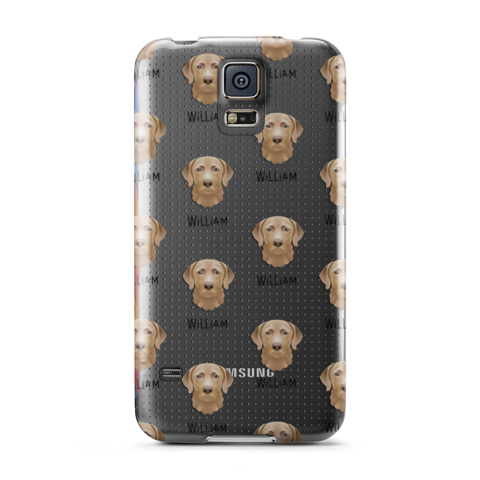 Chesapeake Bay Retriever Icon with Name Samsung Galaxy S5 Case