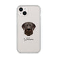 Chesapeake Bay Retriever Personalised iPhone 14 Plus Clear Tough Case Starlight