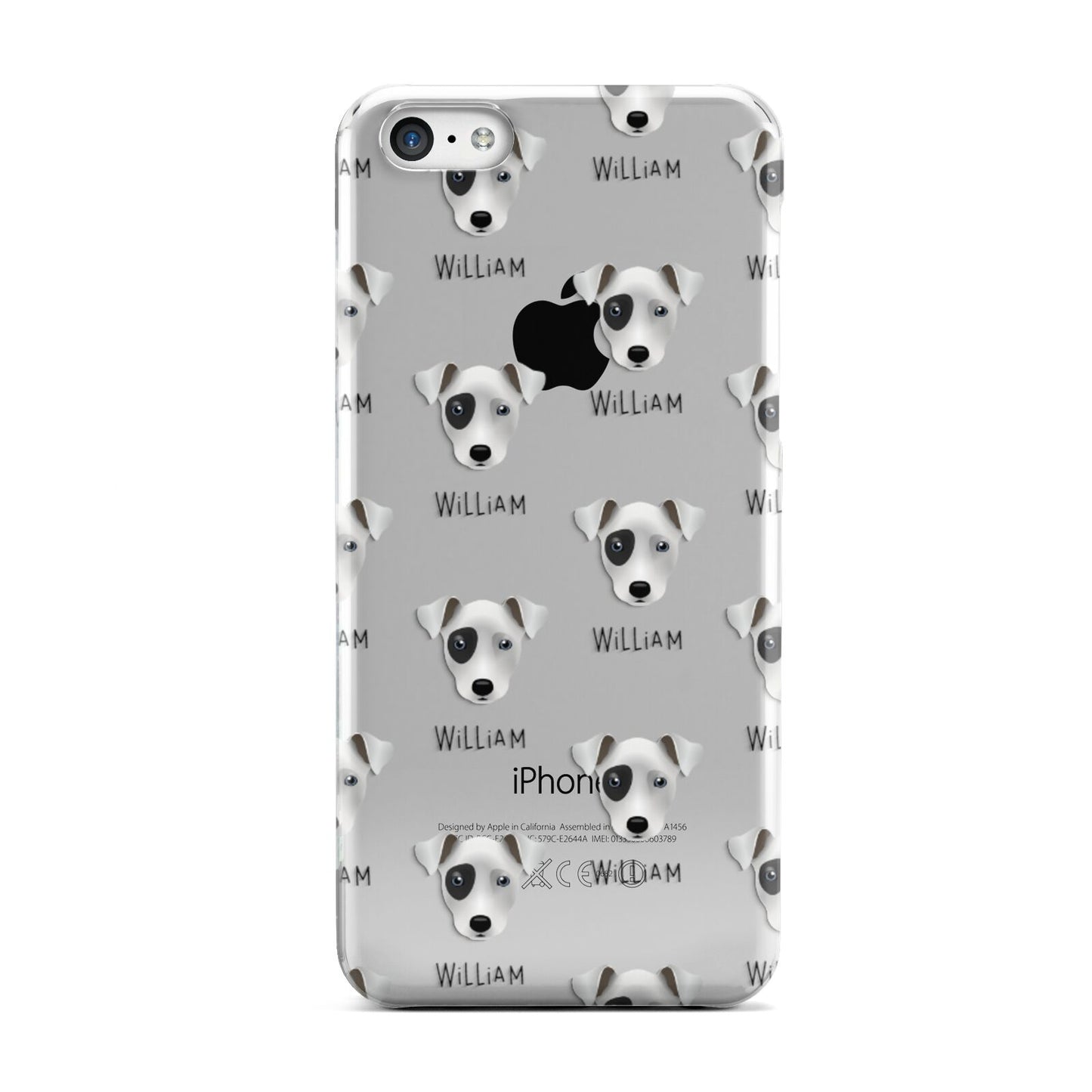 Chi Staffy Bull Icon with Name Apple iPhone 5c Case