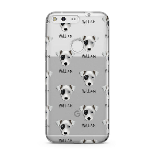Chi Staffy Bull Icon with Name Google Pixel Case