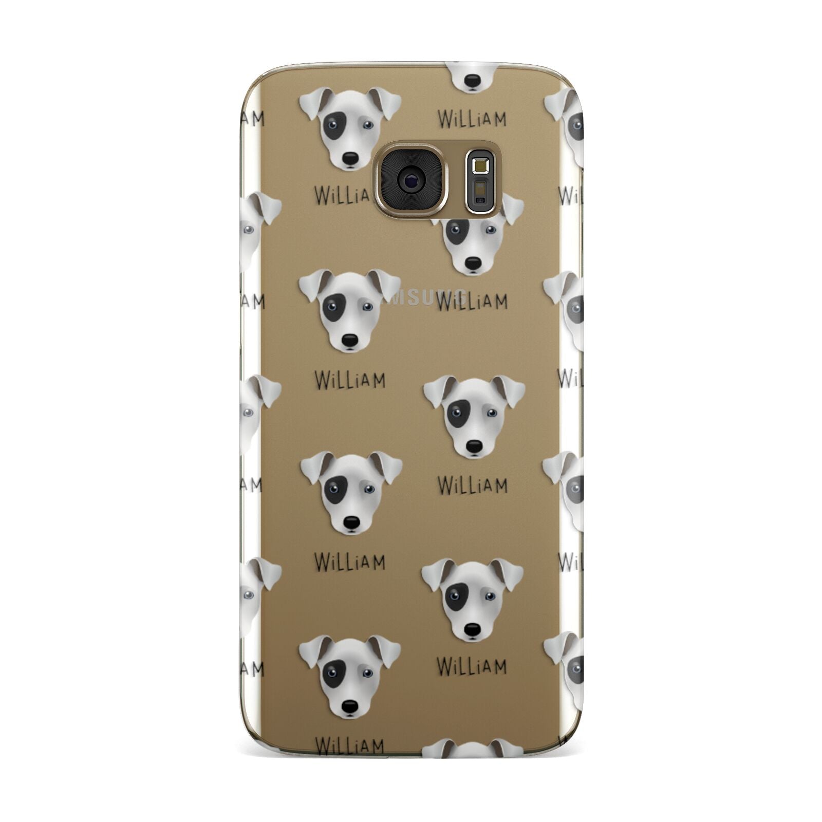 Chi Staffy Bull Icon with Name Samsung Galaxy Case