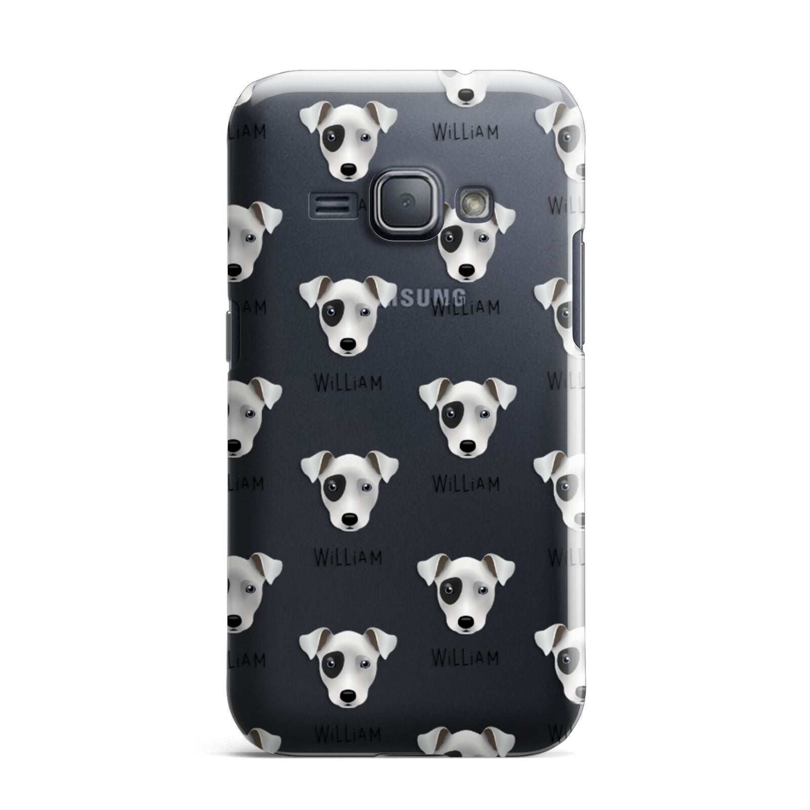 Chi Staffy Bull Icon with Name Samsung Galaxy J1 2016 Case