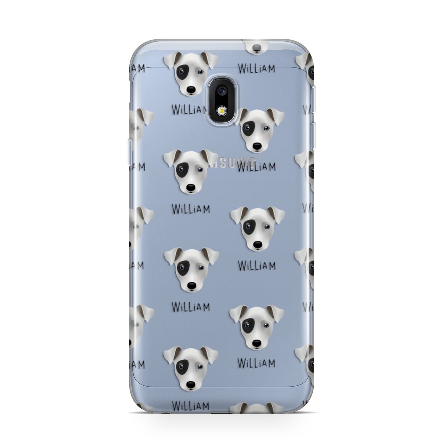 Chi Staffy Bull Icon with Name Samsung Galaxy J3 2017 Case