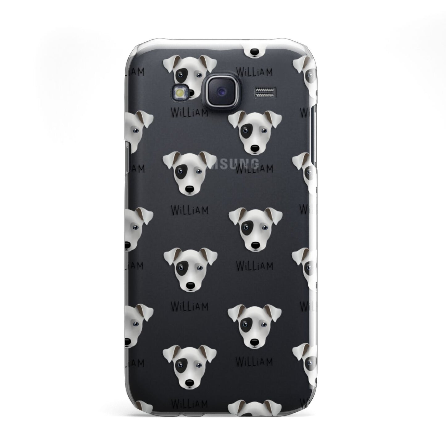Chi Staffy Bull Icon with Name Samsung Galaxy J5 Case