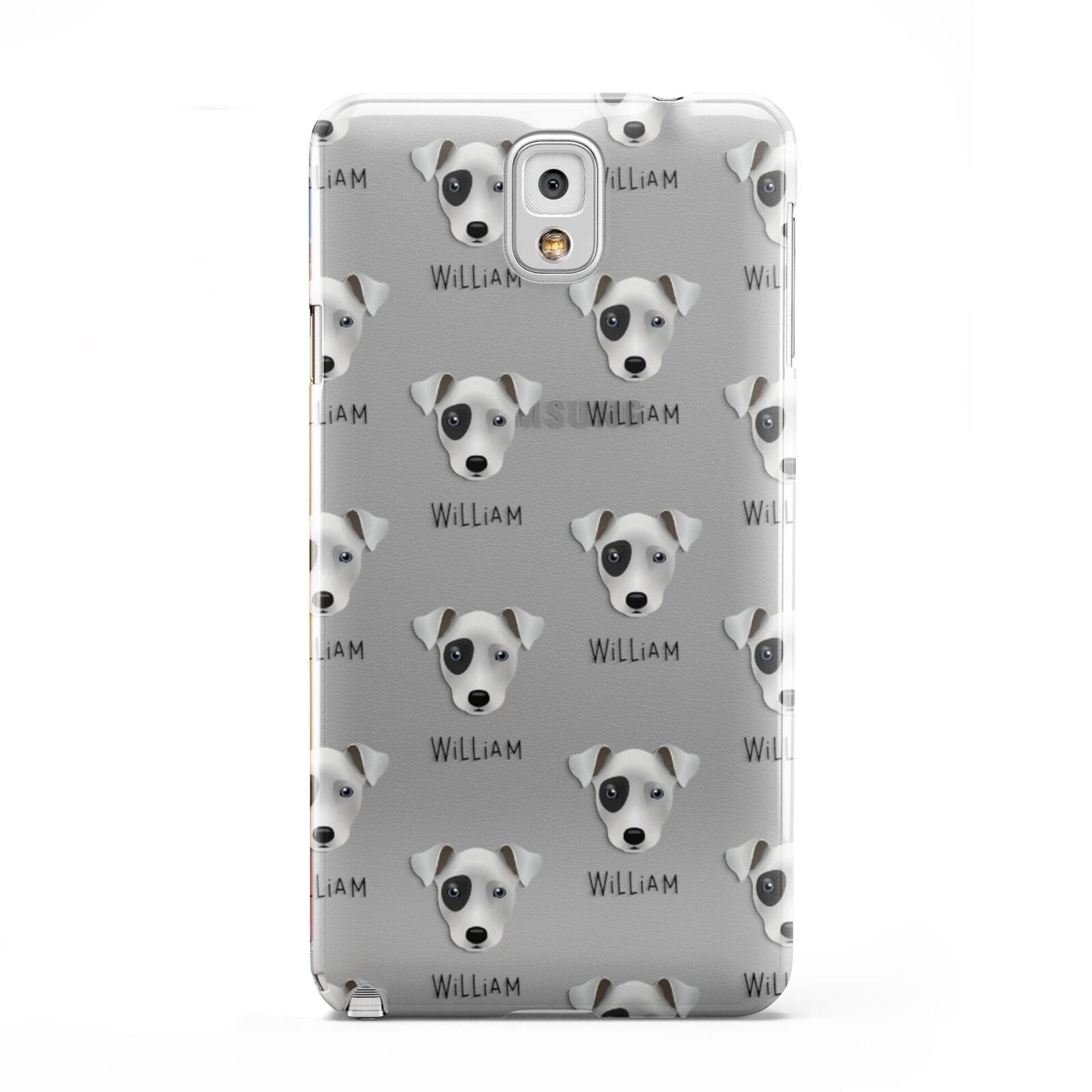 Chi Staffy Bull Icon with Name Samsung Galaxy Note 3 Case