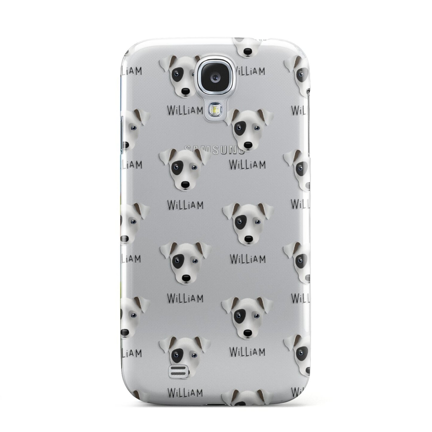 Chi Staffy Bull Icon with Name Samsung Galaxy S4 Case