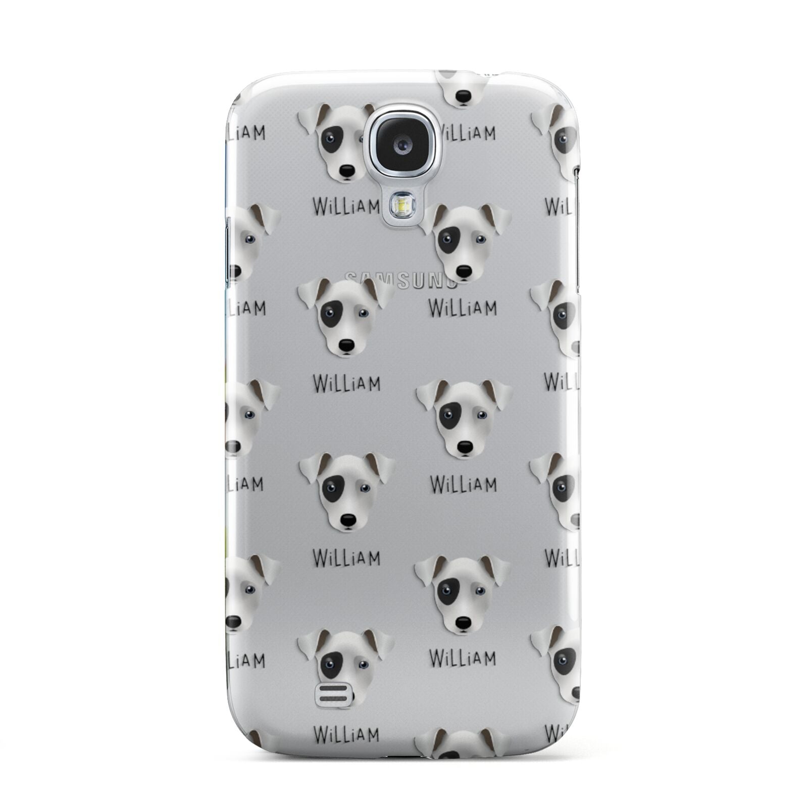 Chi Staffy Bull Icon with Name Samsung Galaxy S4 Case