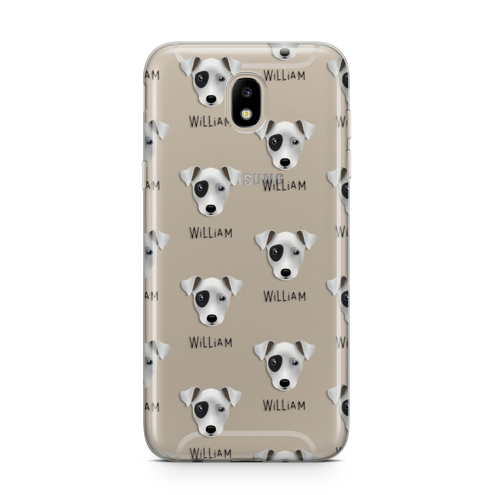Chi Staffy Bull Icon with Name Samsung J5 2017 Case