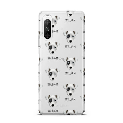 Chi Staffy Bull Icon with Name Sony Xperia 10 III Case