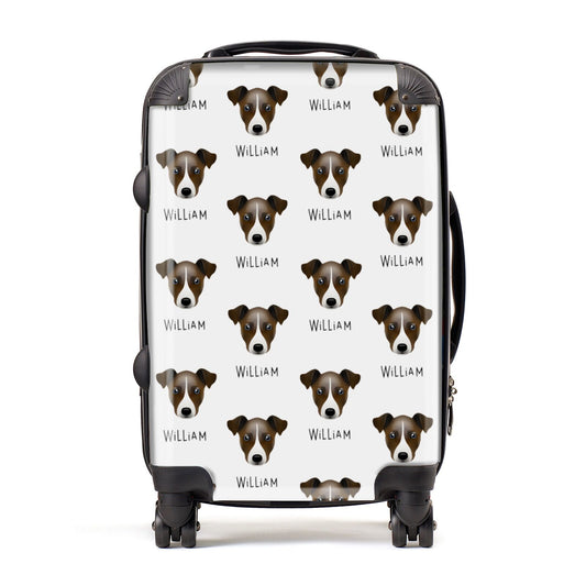 Chi Staffy Bull Icon with Name Suitcase