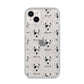 Chi Staffy Bull Icon with Name iPhone 14 Plus Glitter Tough Case Starlight