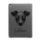 Chi Staffy Bull Personalised Apple iPad Grey Case