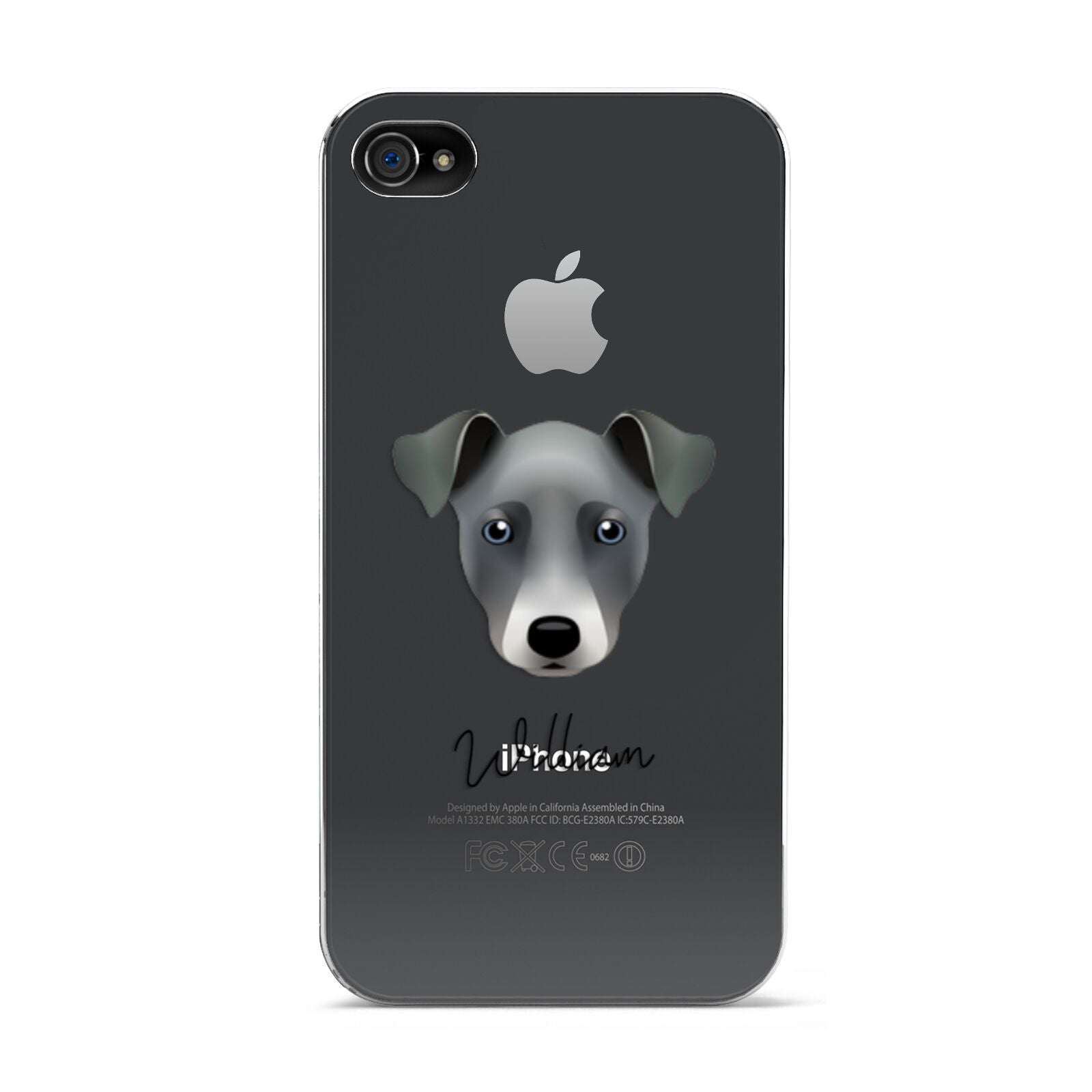 Chi Staffy Bull Personalised Apple iPhone 4s Case